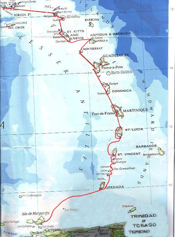 Voyage Map